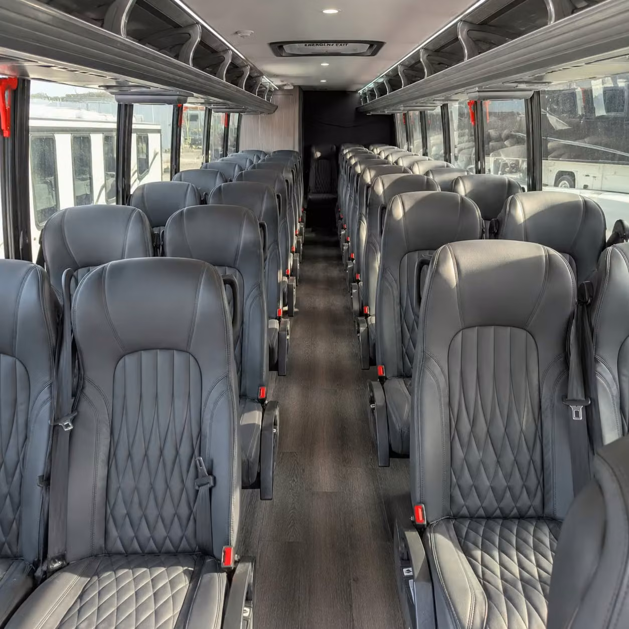 35 passenger minibus inside