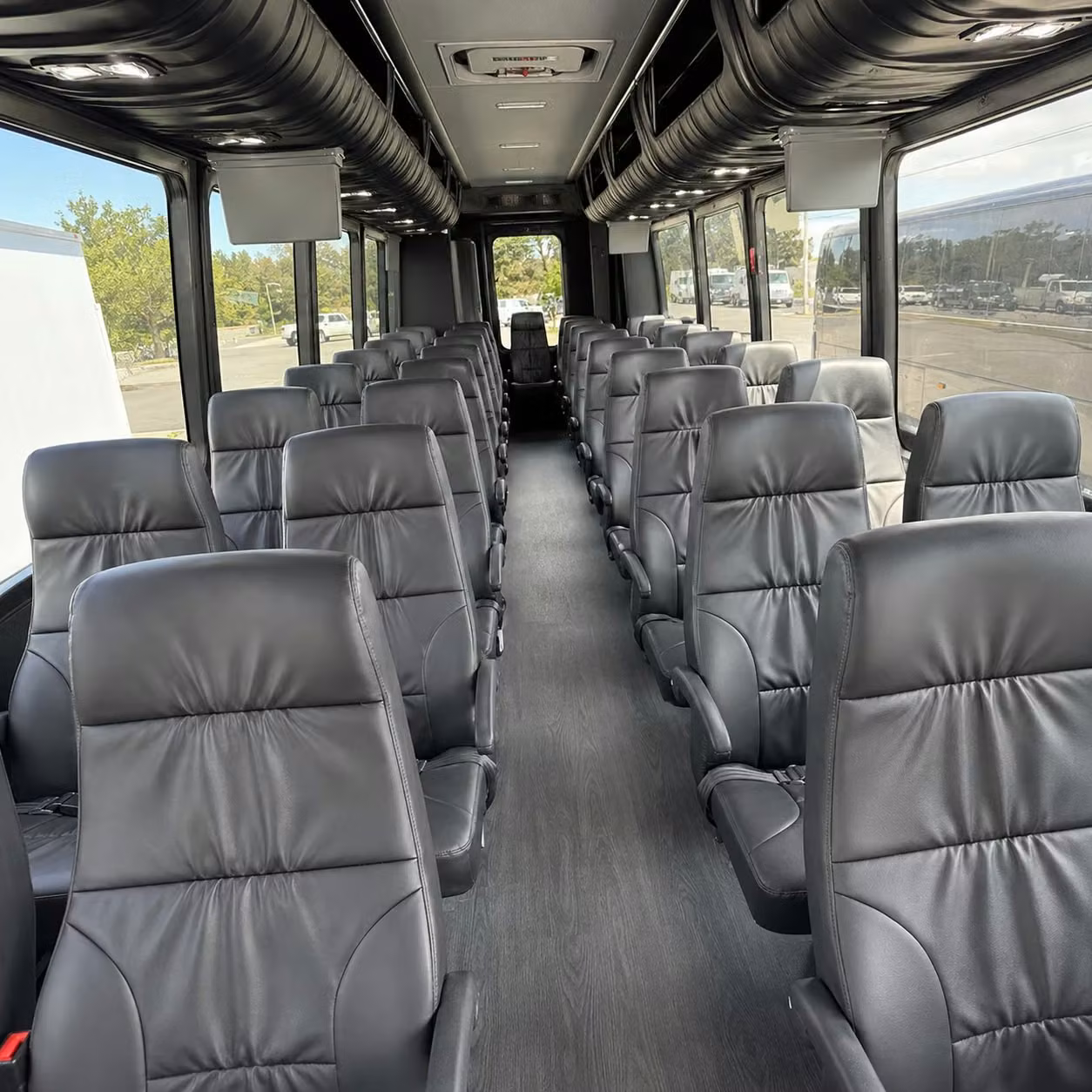 35 passenger minibus interior