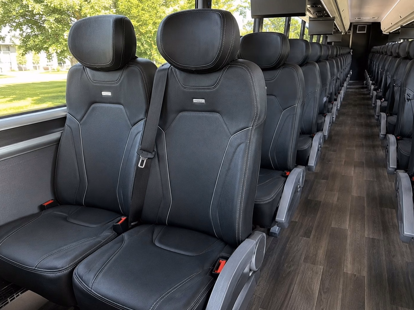 it s easy to arrange guest shuttles for outdoor and garden weddings near st peters