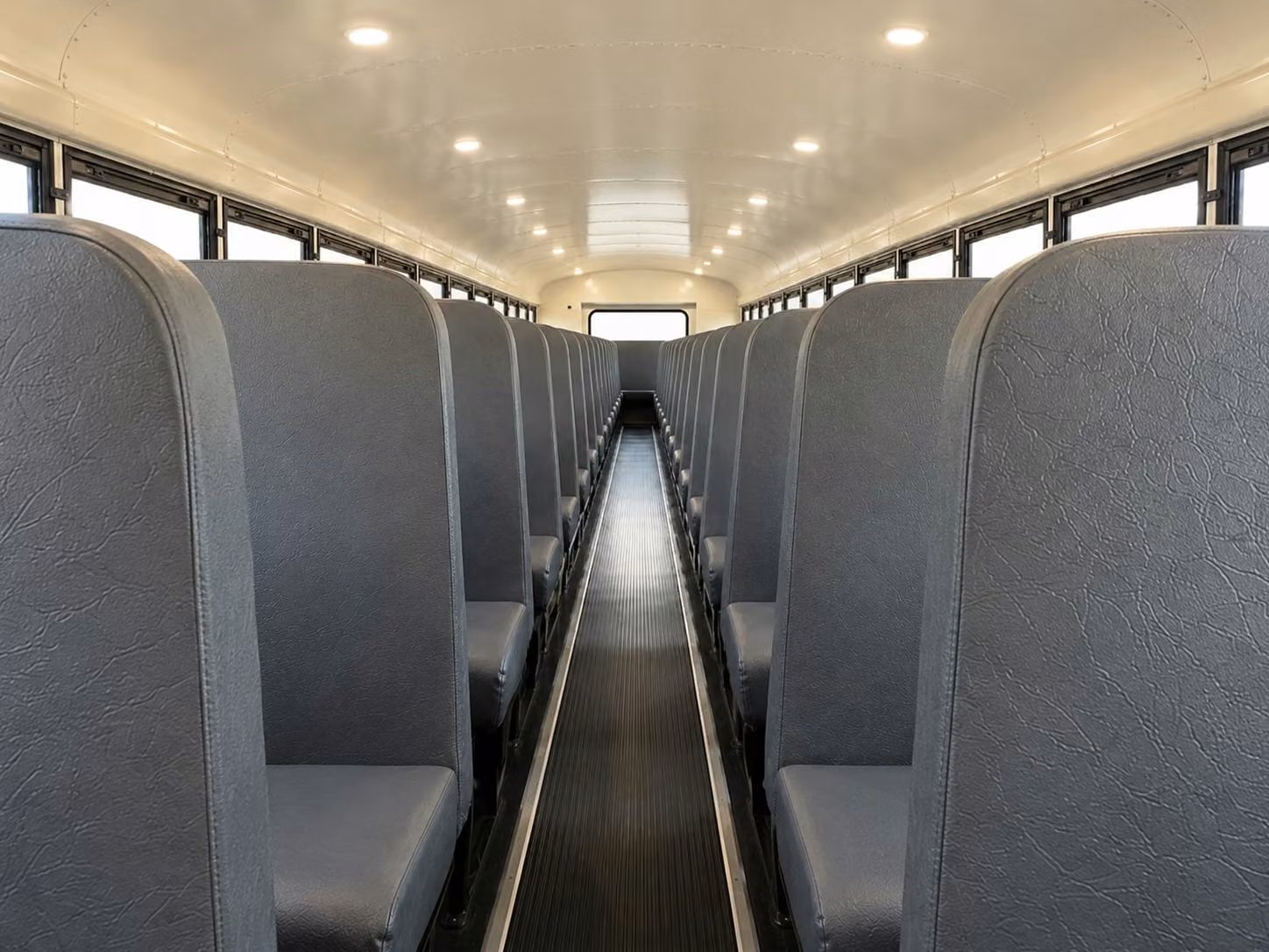 school bus interior