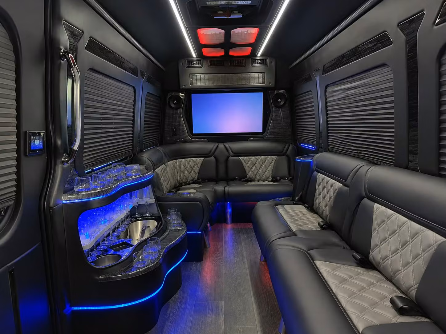 sprinter limousine inside