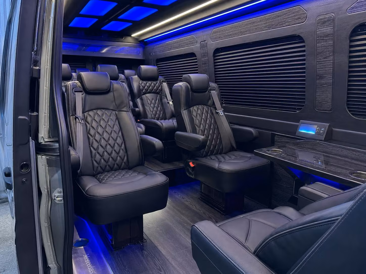 sprinter van transportation for groups and events across st peters