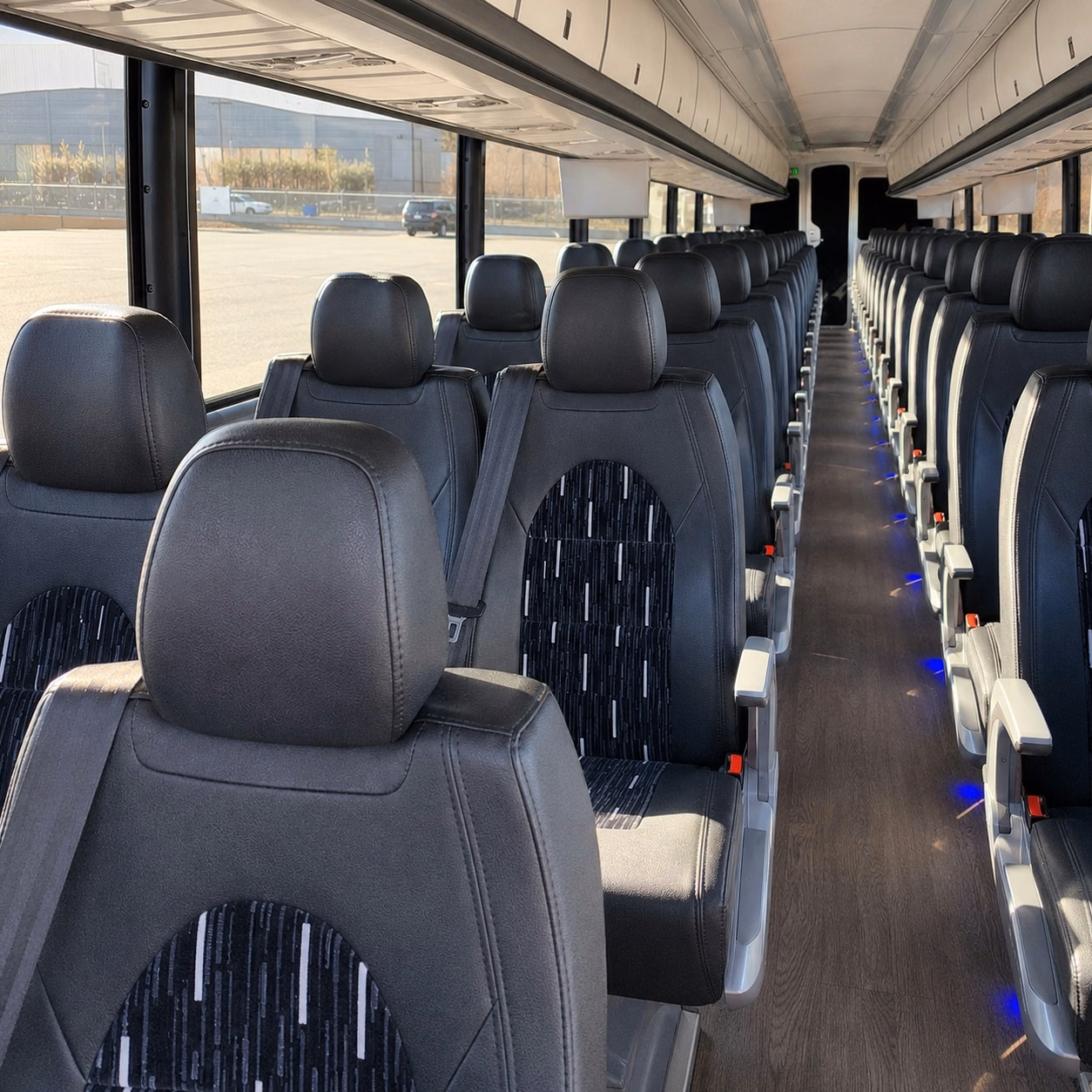 st peters charter bus interior